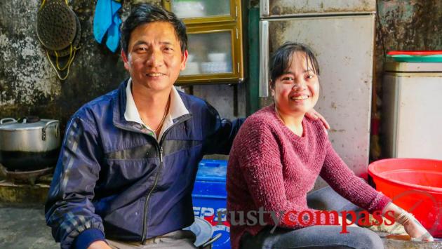 The owners - Banh Beo Ba Cu Hue Cuisine, Hue