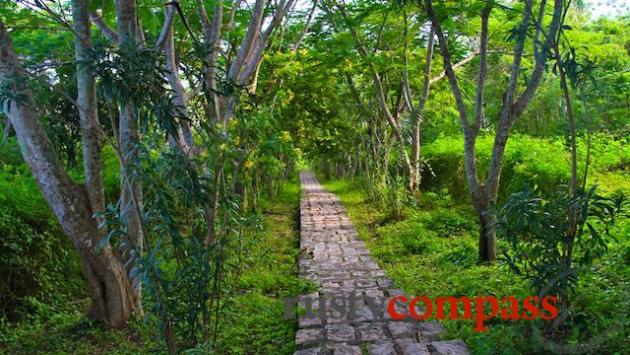 Lush grounds, Bao Dai Villas