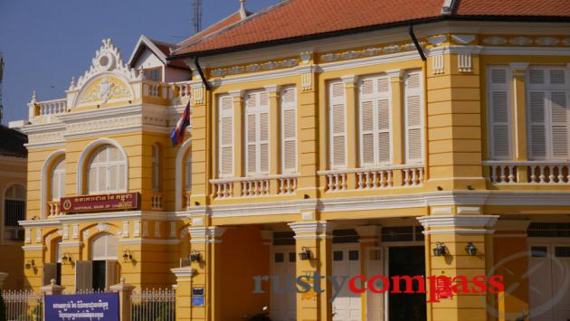 Colonial era bank buildings, Battambang