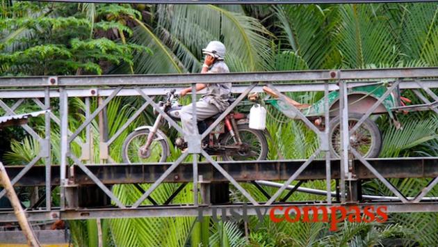 Boat trip, Ben Tre