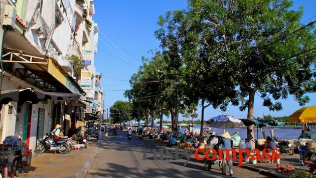 Ben Tre riverfront