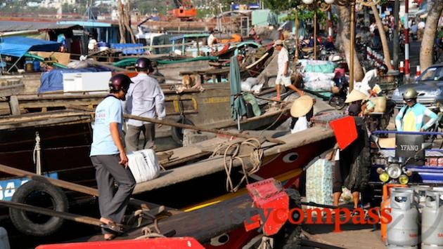 Ben Tre riverfront