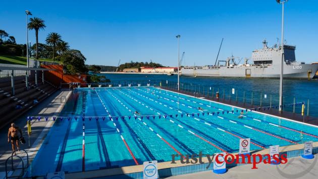 Boy Charlton Pool, Woolloomooloo Bay, Sydney