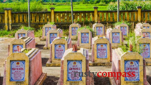 Viet Cong war cemetery, Cam Kim Island, Hoi An