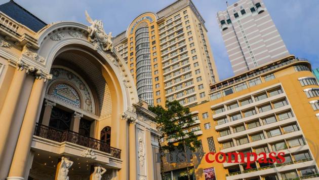 Saigon Opera House and The Caravelle Saigon Hotel