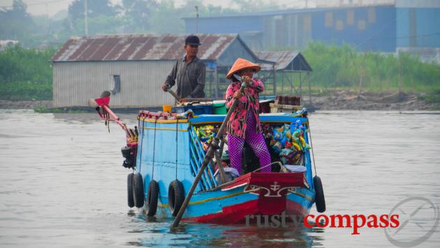 Chau Doc floating market