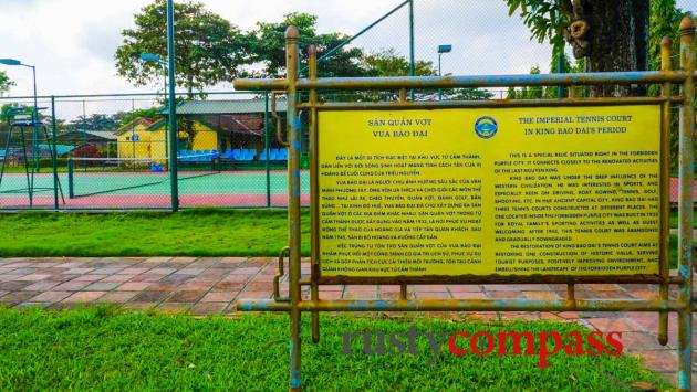 A heritage tennis court?