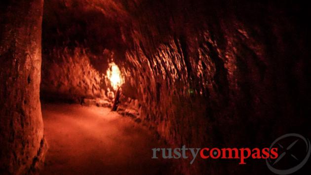 Inside the Cu Chi tunnels