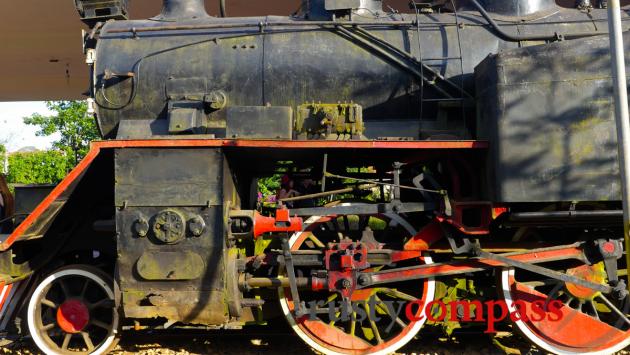 Dalat's distinctive railway station.