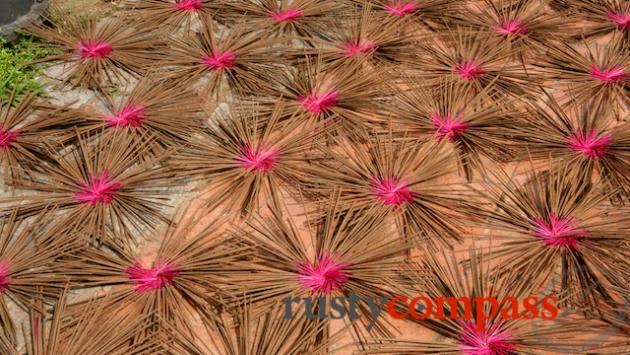 Incense sticks, Dieu De Pagoda, Hue