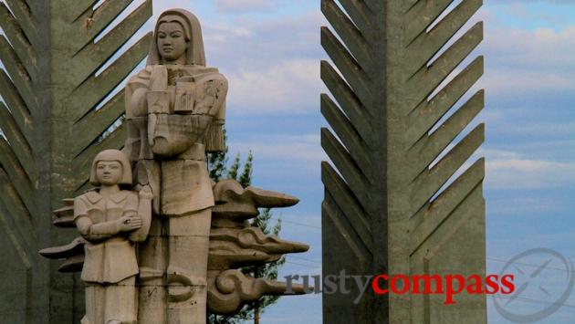 Monument at the Ben Hai Riverc