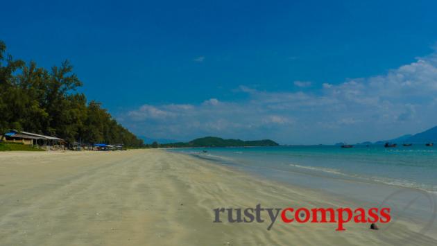 Doc Let Beach around 50kms north of Nha Trang