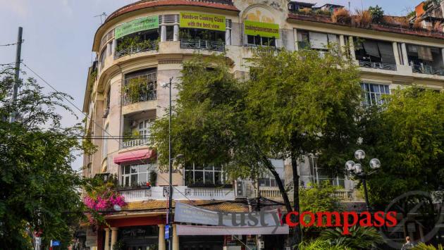 Catinat building Dong Khoi - marked for demolition.