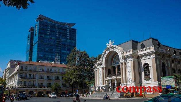 Lam Son Square - The Opera House and Continental Hotel