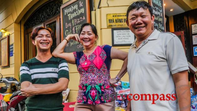 Survivors of changing Dong Khoi St