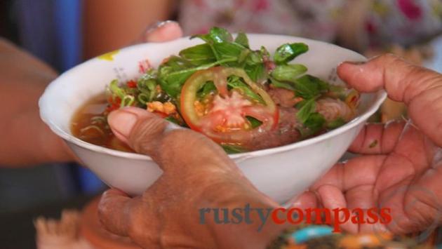 Bun rieu, Ha Tien