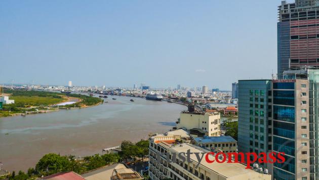 The view from the rooftop - Grand Hotel. Saigon