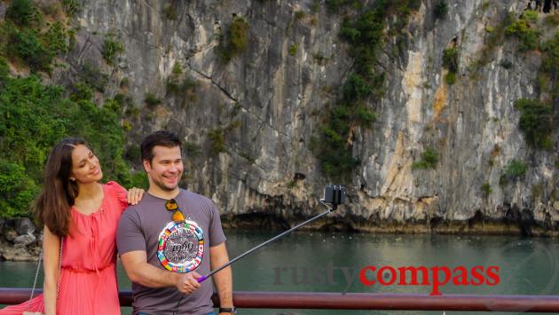 Selfie heaven, Halong Bay