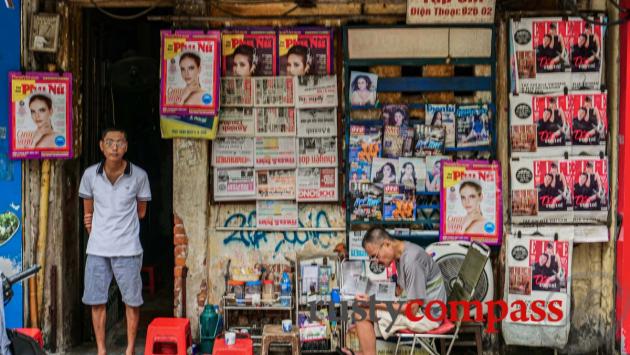 Magazine stand, Hanoi