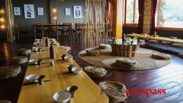 Hillstation Signature Restaurant - Sapa. Danish design sensibility meets ethnic minority cuisine.