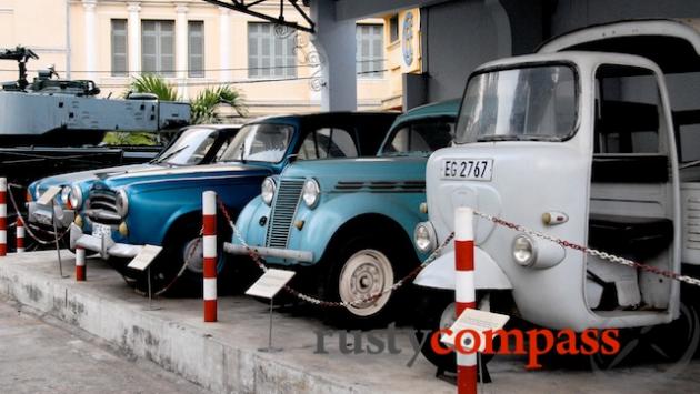 French era cars - Ho Chi Minh City Museum