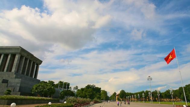 Ba Dinh Square and Ho Chi Minh's Mausoleum, Hanoi