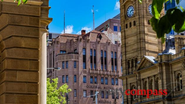 Victorian to deco - Hobart streets