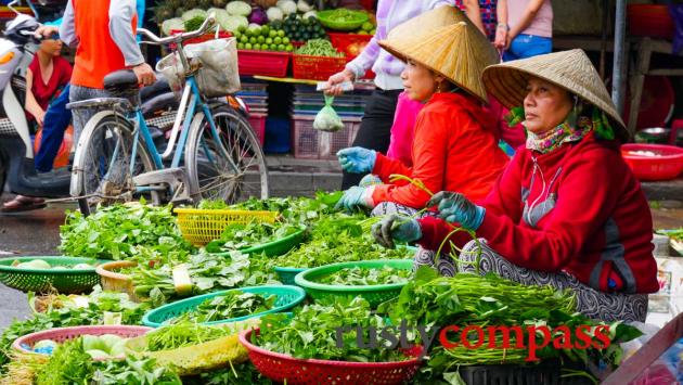 Farm to table - fresh herbs Hoi An