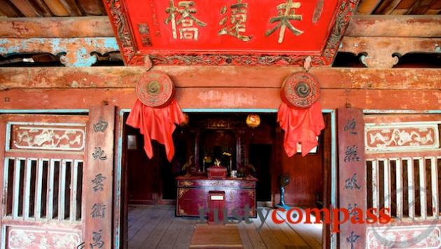 Taoist Temple Hoi An's Japanese Bridge.