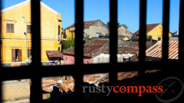 Across the Hoi An rooftops from Phung Hung House