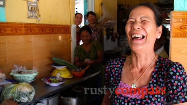 Madam Ba Do, the owner of one of Hue's best local eateries.