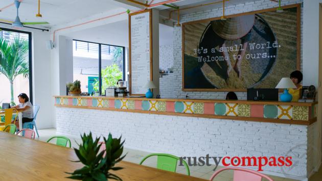 Restaurant and reception - I Am Vietnam Hotel