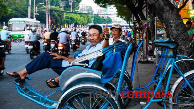 Only a small band of cyclo drivers have survived Saigon's modernisation drive.