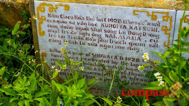 Tani Yajirobai's Japanese Tomb Hoi An