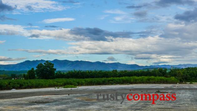 The old US airstrip at Dak To.