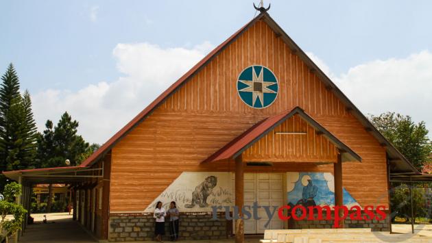 Ethnic Minority church near Lang Bian Mountain, Dalat