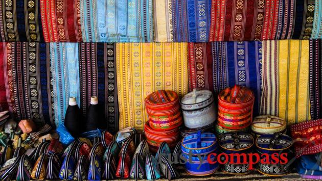 Ethnic fabric near Lang Bian Mountain, Dalat