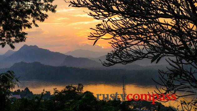 Mekong sunset, Luang Prabang