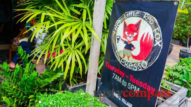 The Little Red Fox Espresso, Kandal Village, Siem Reap