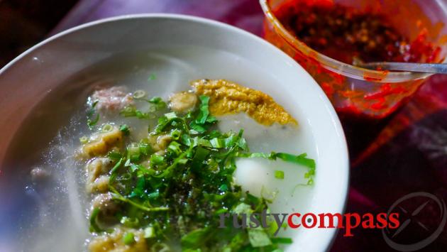 Banh canh cha ca, Quy Nhon