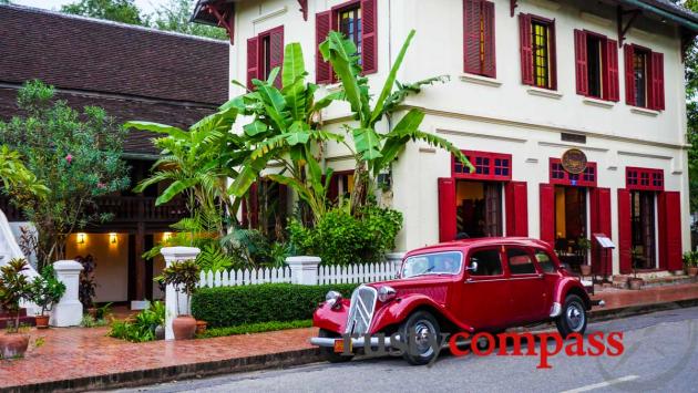 The irresistable cliched Luang Prabang shot