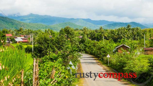 Headed to Kuang Si falls from Luang Prabang