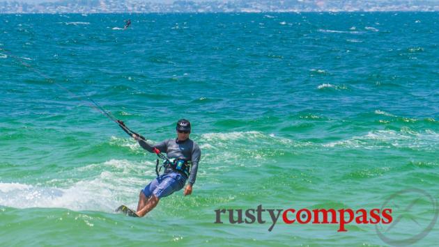 Mui Ne, Vietnam's kitesurfing capital and one of the best kitesurfing spots in South East Asia.