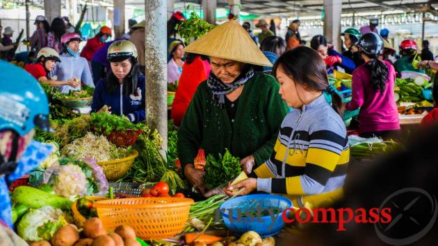 Local market outside Nha Trang