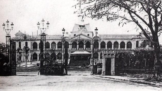 The original Norodom Palace, Saigon