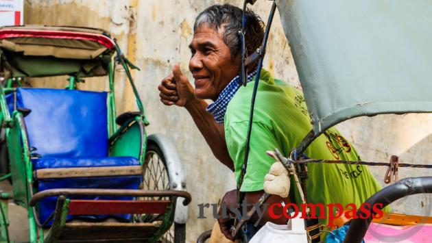 Cyclo driver, Phnom Penh