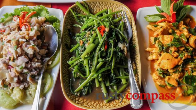 Khmer Surin gets points for food and a delightful setting.