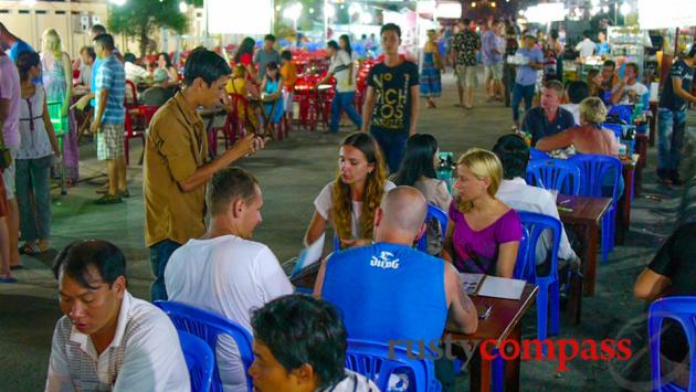 Phu Quoc night market for dinner.