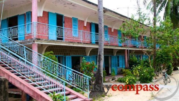 Quaint buildings at Quy Hoa.