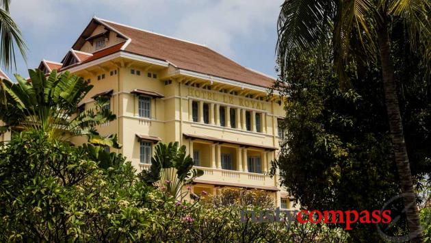 The 1929 Hotel Le Royal - now Raffles, was designed by Ernest Hebrard.